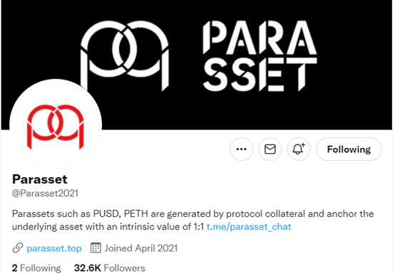 NEST LABS 孵化的合成资产项目 Parasset空投活动教程